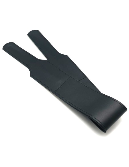 Paddle double en cuir - 42cm X 7,5cm