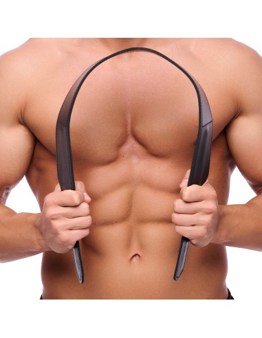 Paddle double en cuir - 42cm X 7,5cm