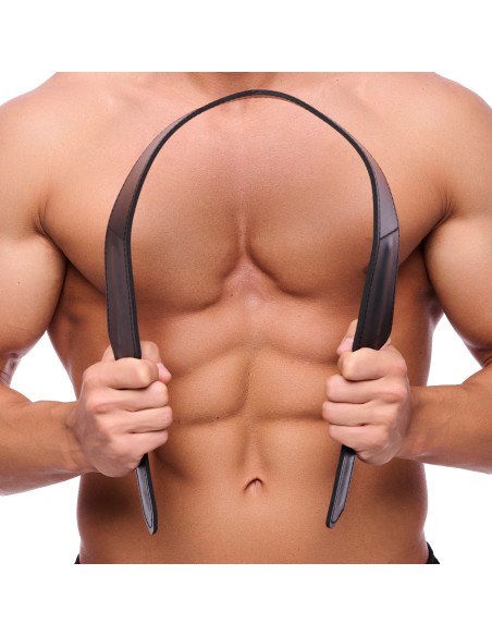 Paddle double en cuir - 42cm X 7,5cm