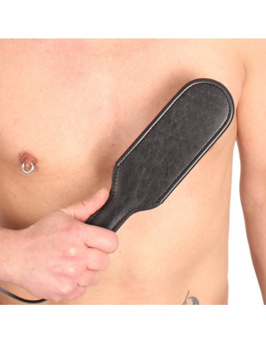 Paddle en cuir avec rebords bombés 31 x 7 cm