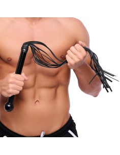 MARTINET BRINS EN CUIR/BOIS - 75cm 2