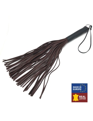 MARTINET BRINS EN CUIR MARRON - 50cm