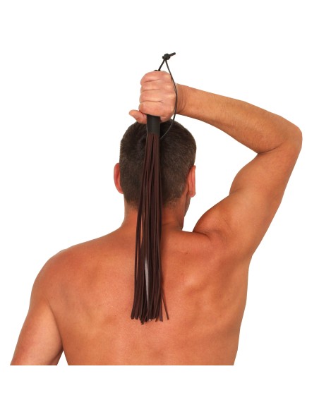 Martinet Lanières en cuir Marron 50cm