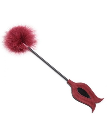 Cravache-Plumeau Victoria Pourpre 43cm