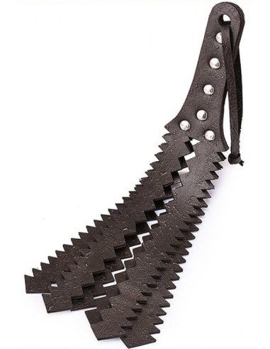 Paddle simili 6 lanières Sawtooth 35cm