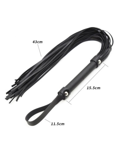 Martinet long Mega Flog 63cm Noir