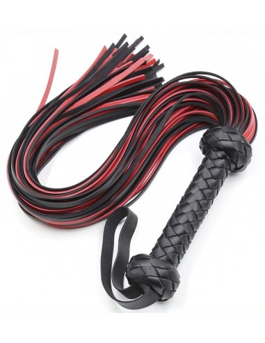 Martinet Lofy Whip 65cm Noir-Rouge