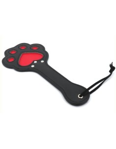 Paddle Patte 28 x 13cm Noir-Rouge 2