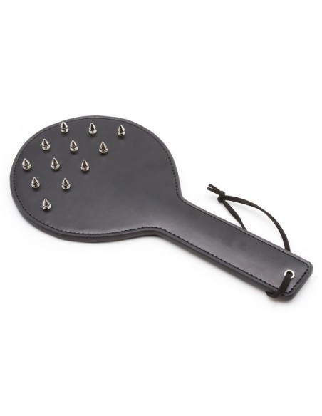 Paddle avec pointes métal 30 x 15cm Noir