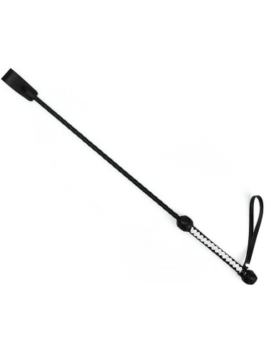 Cravache en Cuir Woveny 64cm