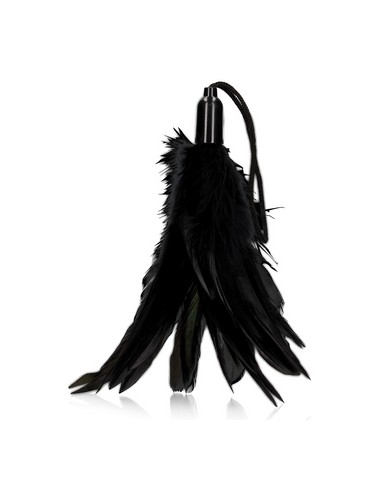 Plumeau Feather Tickler 20cm Noir