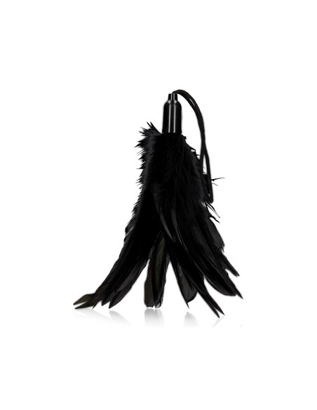 Plumeau Feather Tickler 20cm Noir