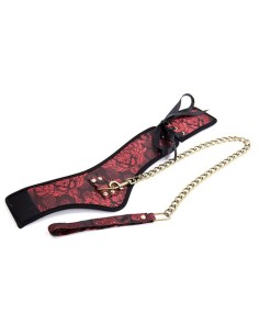 Collier Laisse SCANDAL Rouge 2