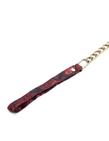 Collier Laisse SCANDAL Rouge