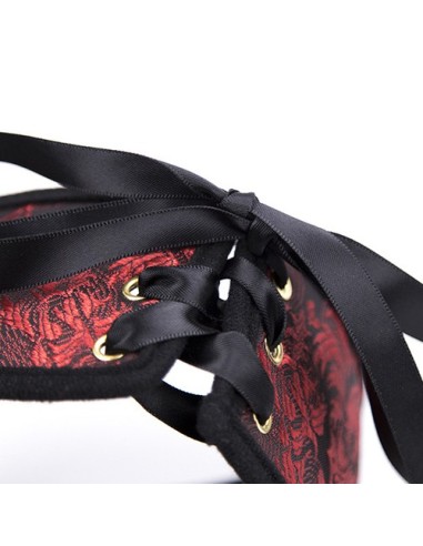 Collier Laisse SCANDAL Rouge