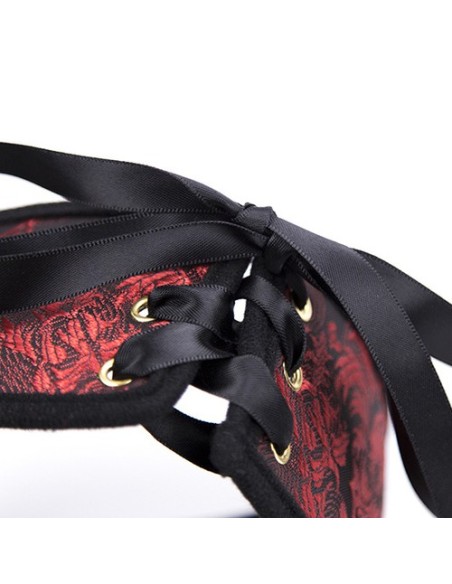 Collier Laisse SCANDAL Rouge