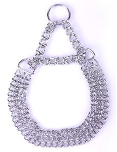 Collier 3 Chaînes en Métal