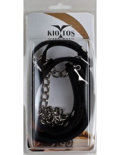 Collier et Laisse Deluxe Collar Noir 2