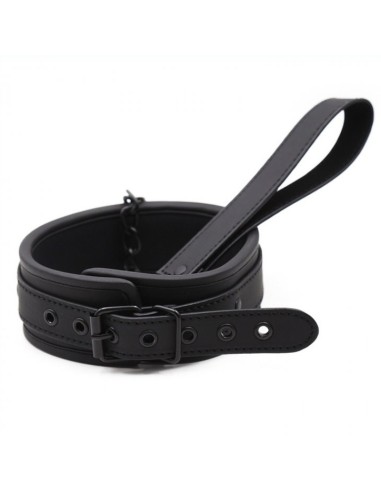 Collier Soumission avec laisse Noir