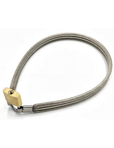 Collier en métal Slave Lock avec Cadeans